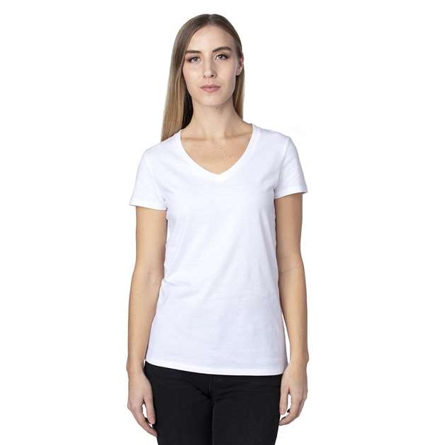 Women's Ultimate CVC V-Neck T-Shirt - Thumbnail Image
