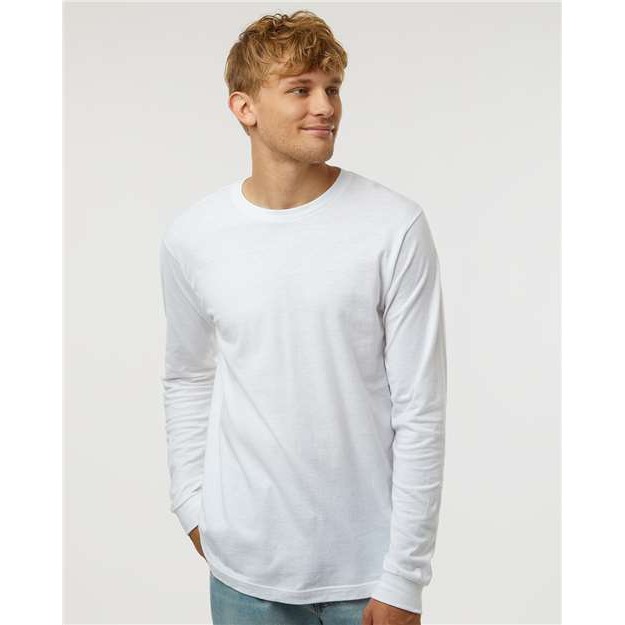 Unisex Fine Jersey Long Sleeve T-Shirt - Thumbnail Image