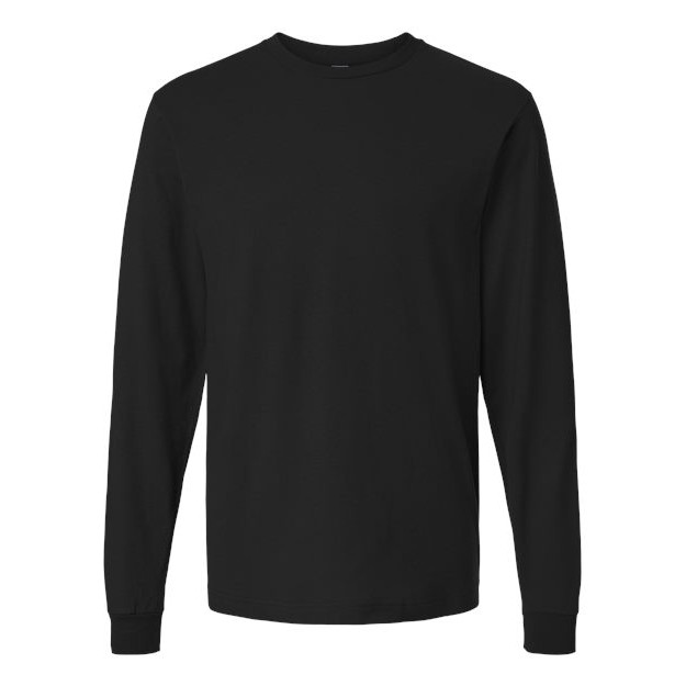 Unisex Fine Jersey Long Sleeve T-Shirt - Thumbnail Image