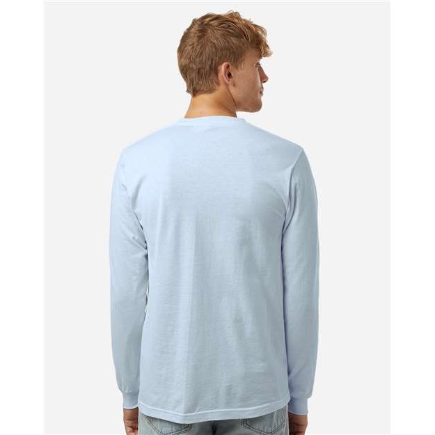 Unisex Fine Jersey Long Sleeve T-Shirt - Thumbnail Image
