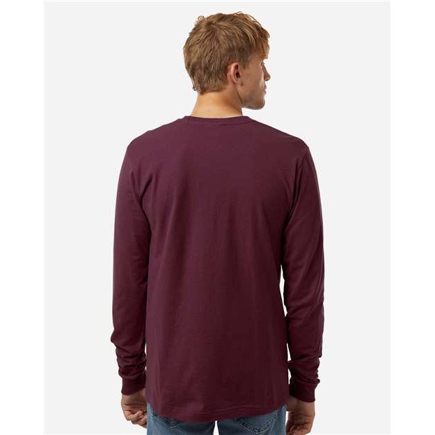 Unisex Fine Jersey Long Sleeve T-Shirt - Thumbnail Image