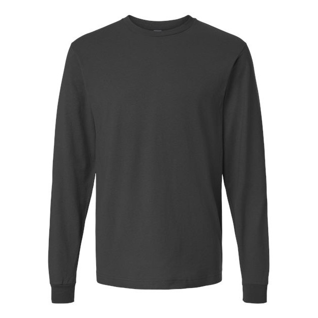 Unisex Fine Jersey Long Sleeve T-Shirt - Thumbnail Image