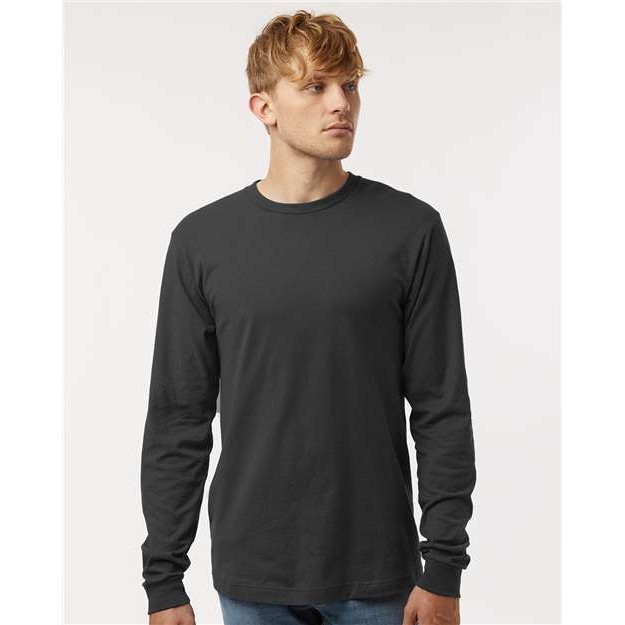 Unisex Fine Jersey Long Sleeve T-Shirt - Thumbnail Image