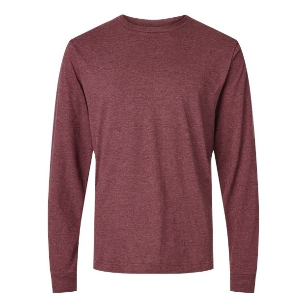 Unisex Fine Jersey Long Sleeve T-Shirt - Thumbnail Image