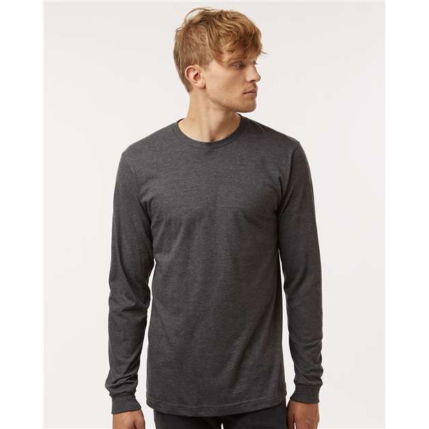 Unisex Fine Jersey Long Sleeve T-Shirt - Thumbnail Image