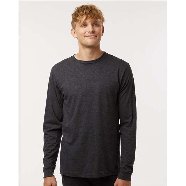 Unisex Fine Jersey Long Sleeve T-Shirt - Thumbnail Image