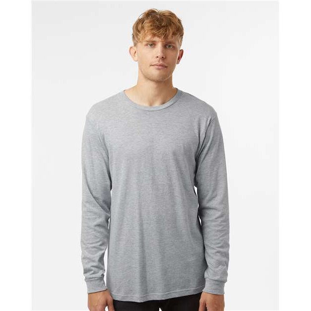 Unisex Fine Jersey Long Sleeve T-Shirt - Thumbnail Image