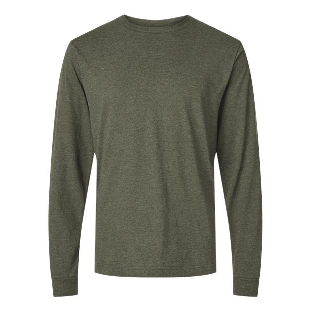 Unisex Fine Jersey Long Sleeve T-Shirt - Thumbnail Image