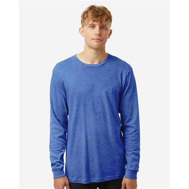 Unisex Fine Jersey Long Sleeve T-Shirt - Thumbnail Image