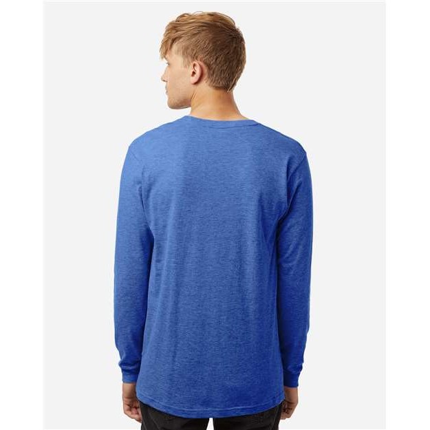 Unisex Fine Jersey Long Sleeve T-Shirt - Thumbnail Image