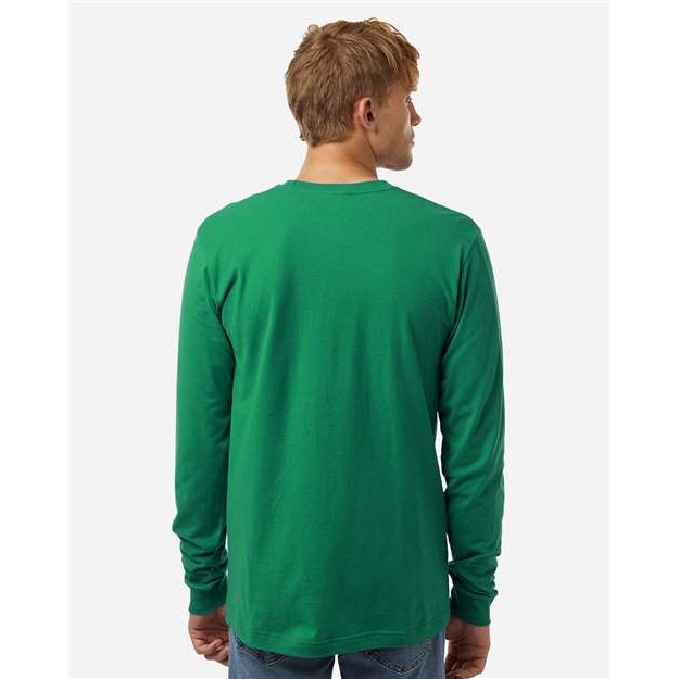 Unisex Fine Jersey Long Sleeve T-Shirt - Thumbnail Image
