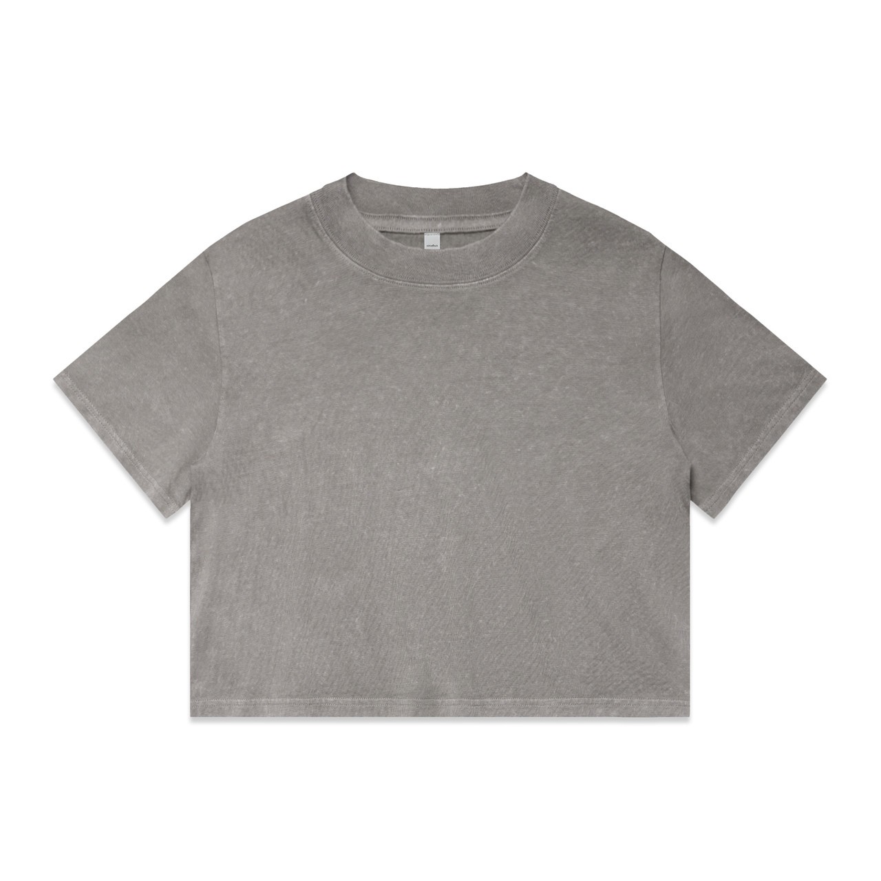 Women's Stone Wash Heavy Crop - Thumbnail Image