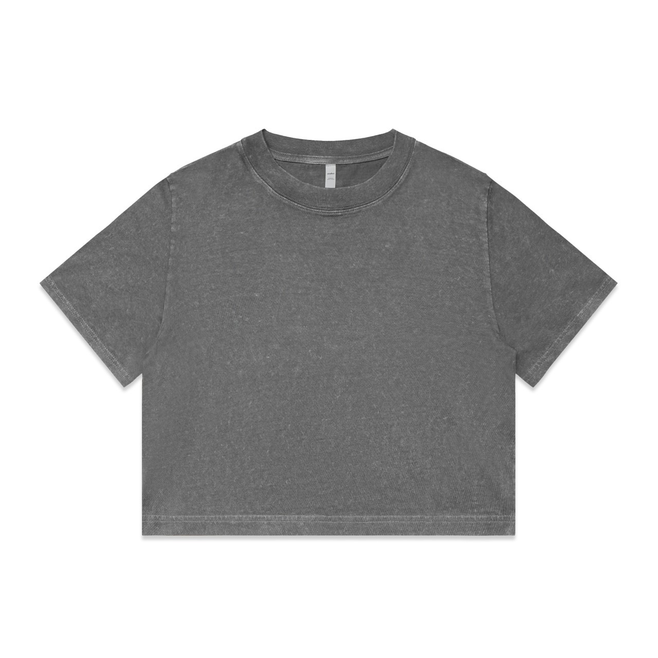 Women's Stone Wash Heavy Crop - Thumbnail Image