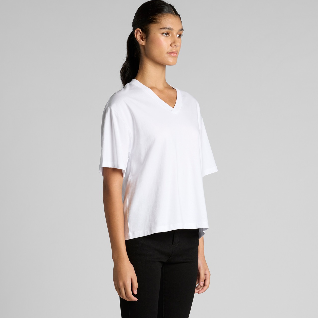 Women's Martina V Neck Tee - Thumbnail Image