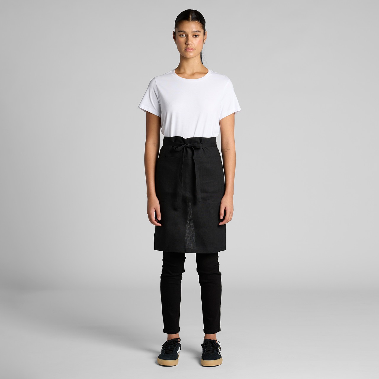 Linen Half Apron - Thumbnail Image