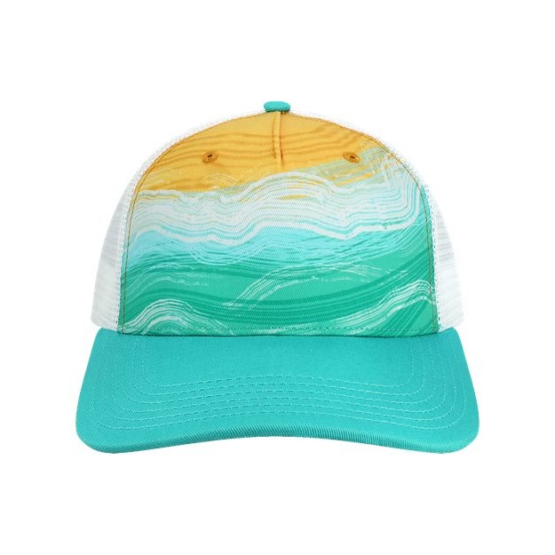 Printed Five-Panel Trucker Cap - Thumbnail Image