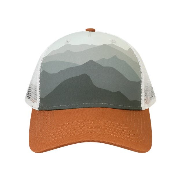 Printed Five-Panel Trucker Cap - Thumbnail Image