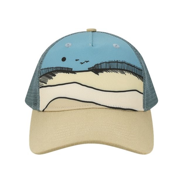 Printed Five-Panel Trucker Cap - Thumbnail Image