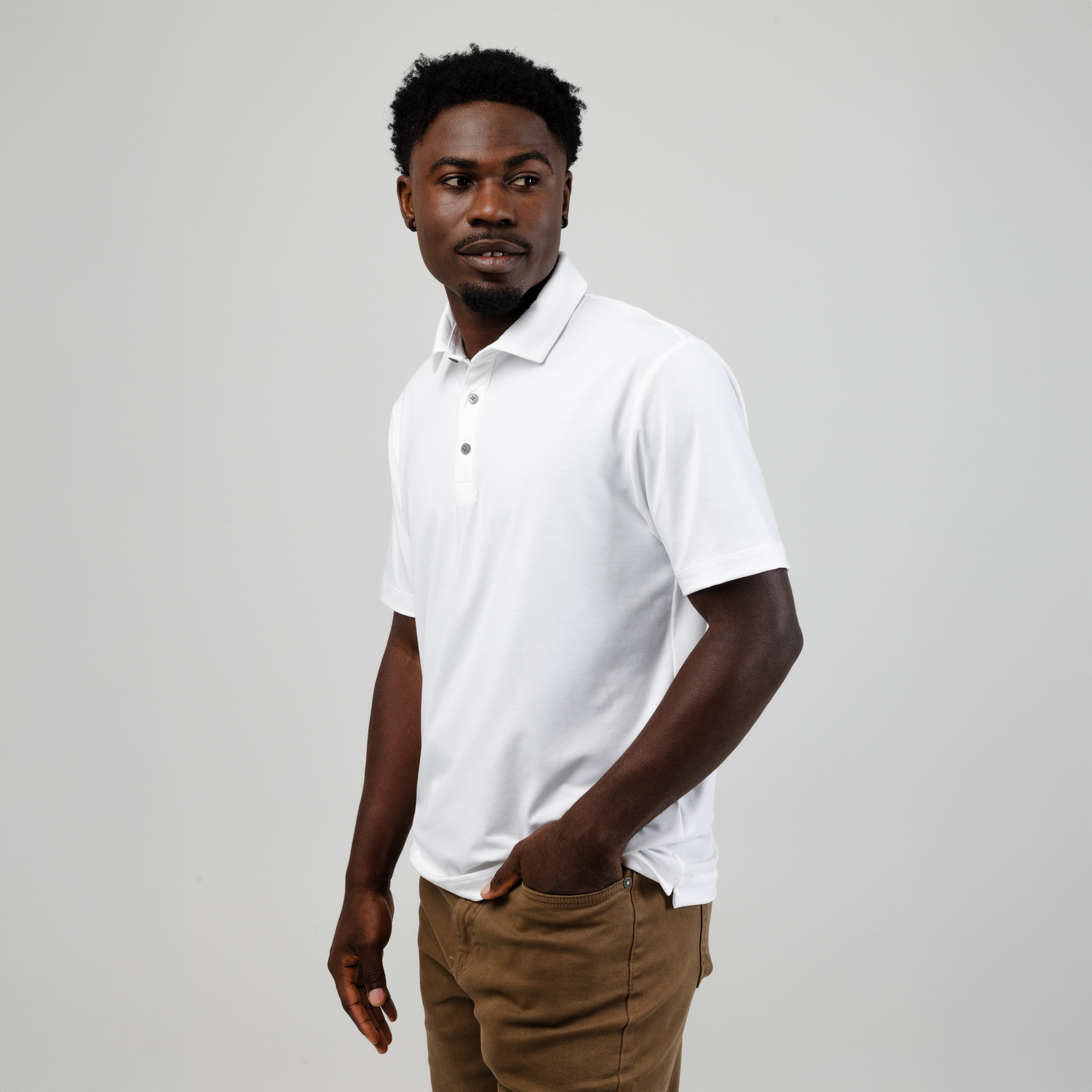 Mercer+Mettle® Men's Stretch Jersey PoloDesign