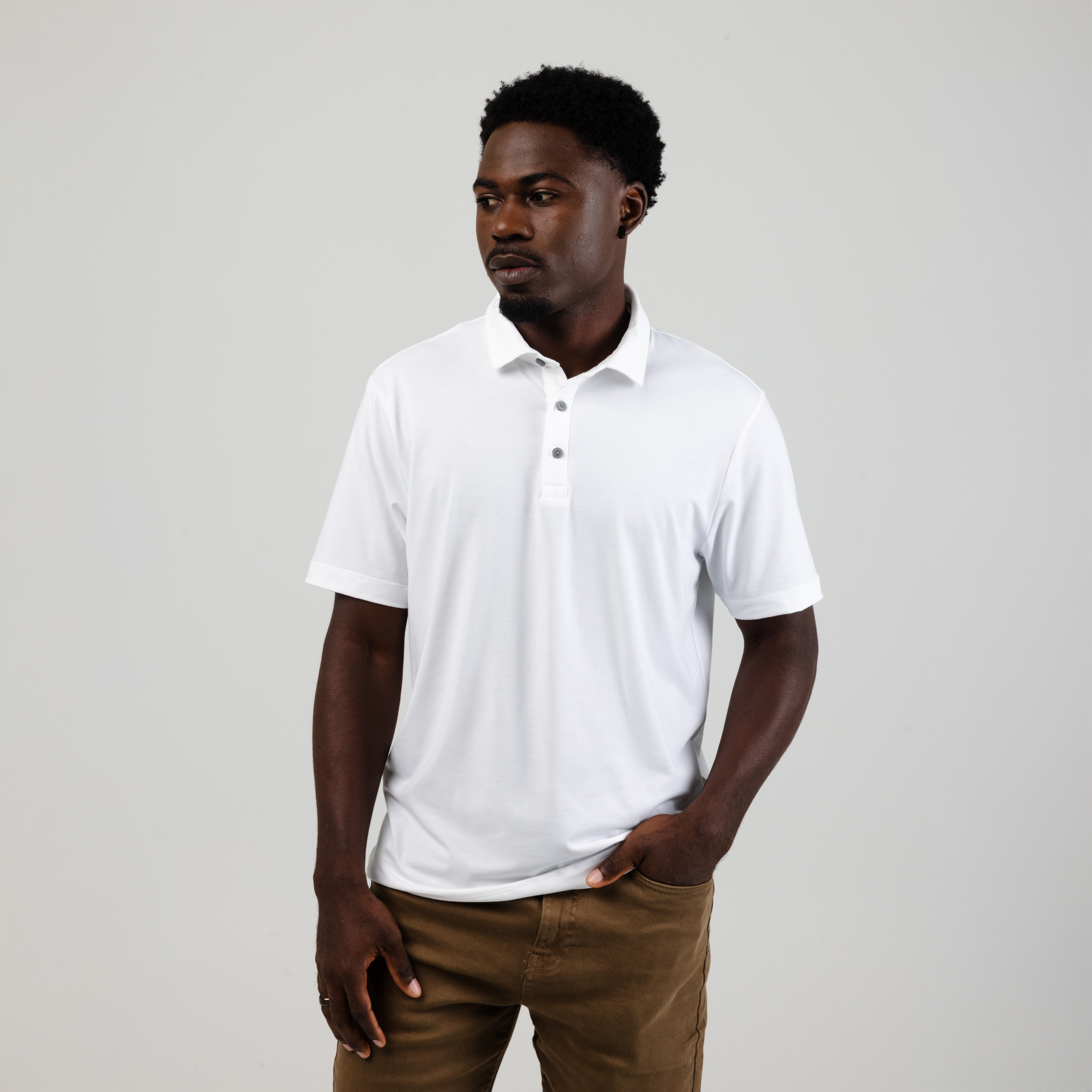 Mercer+Mettle® Men's Stretch Jersey Polo
