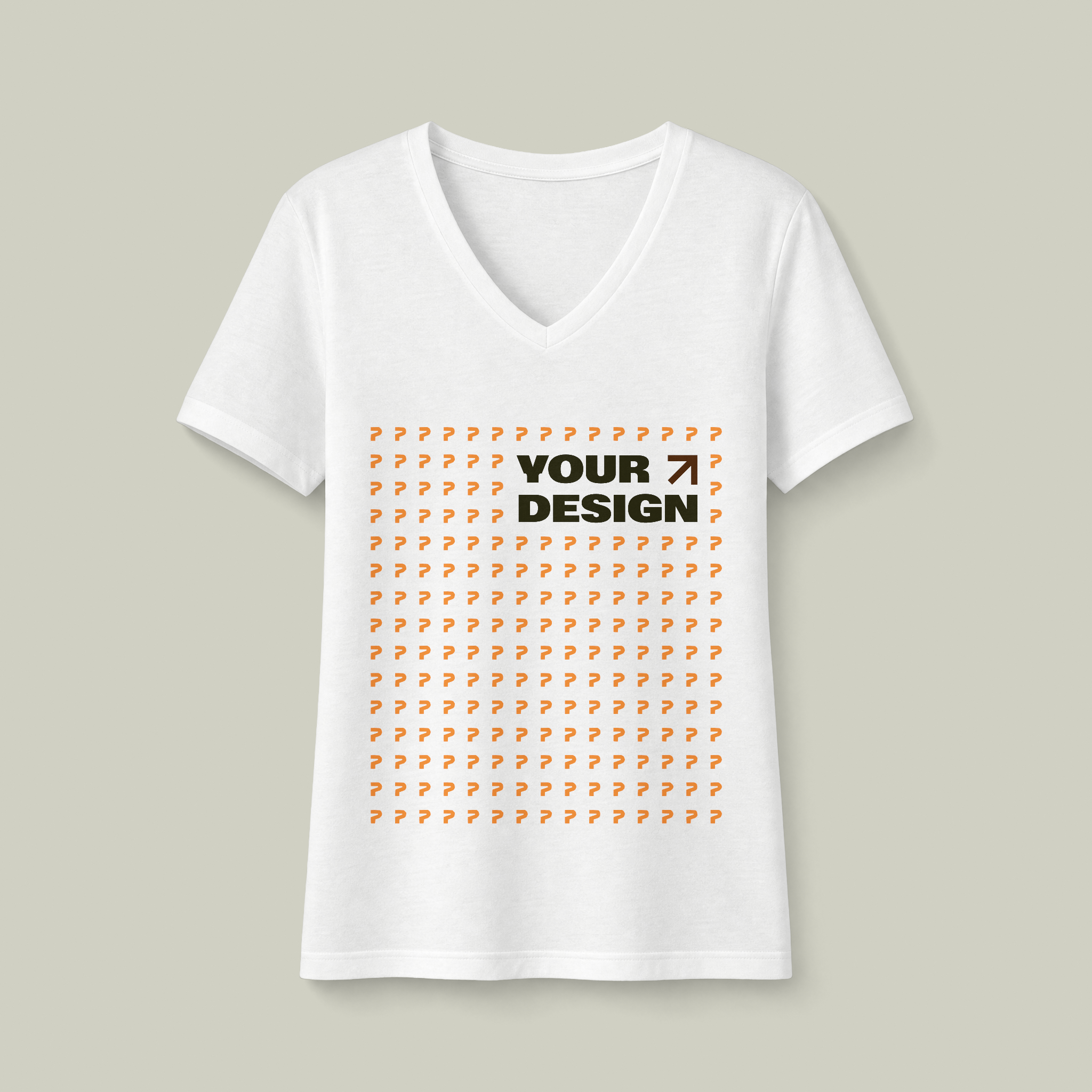 Women's Tri-Blend V-Neck Tee - Thumbnail Image