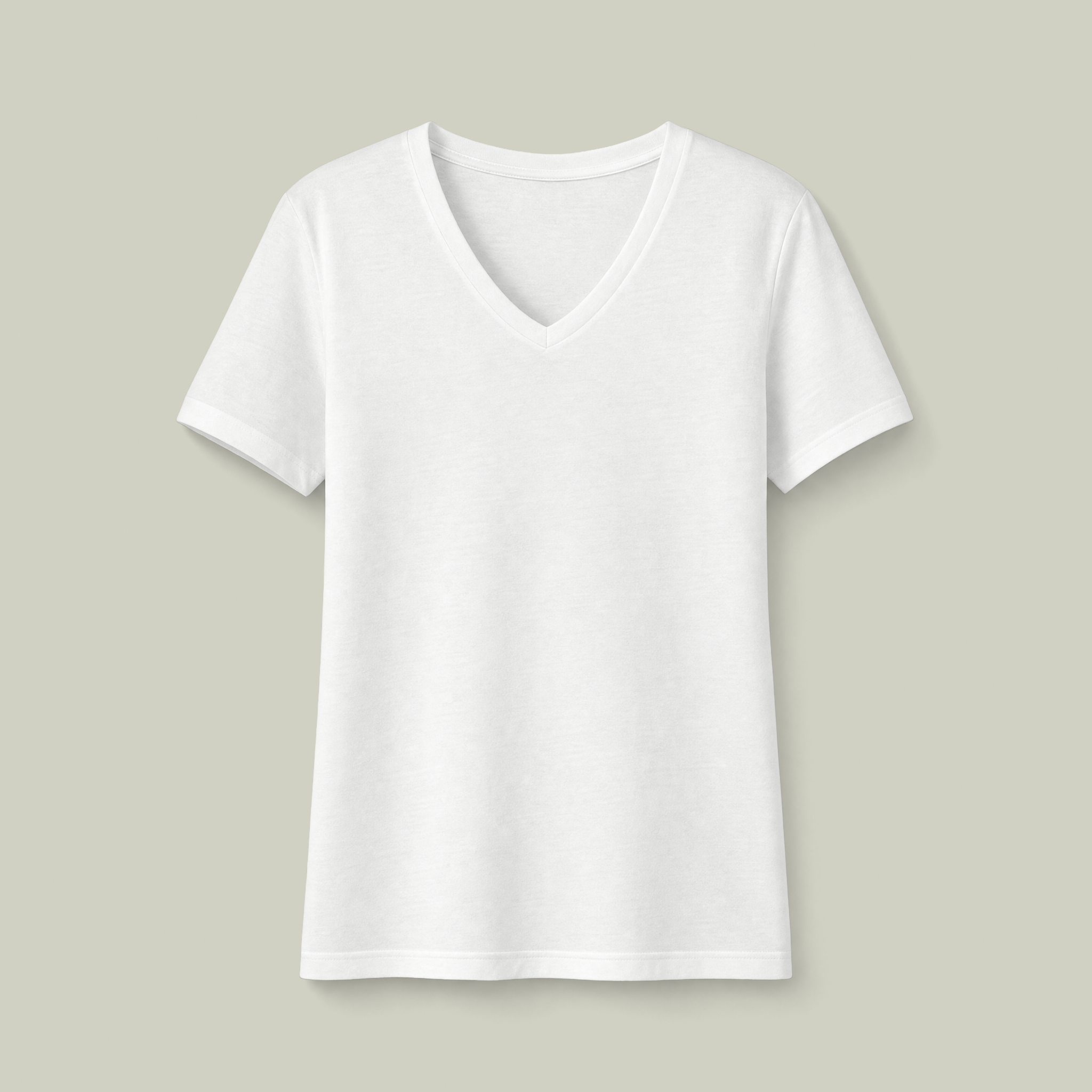 Women's Tri-Blend V-Neck Tee - Main Image