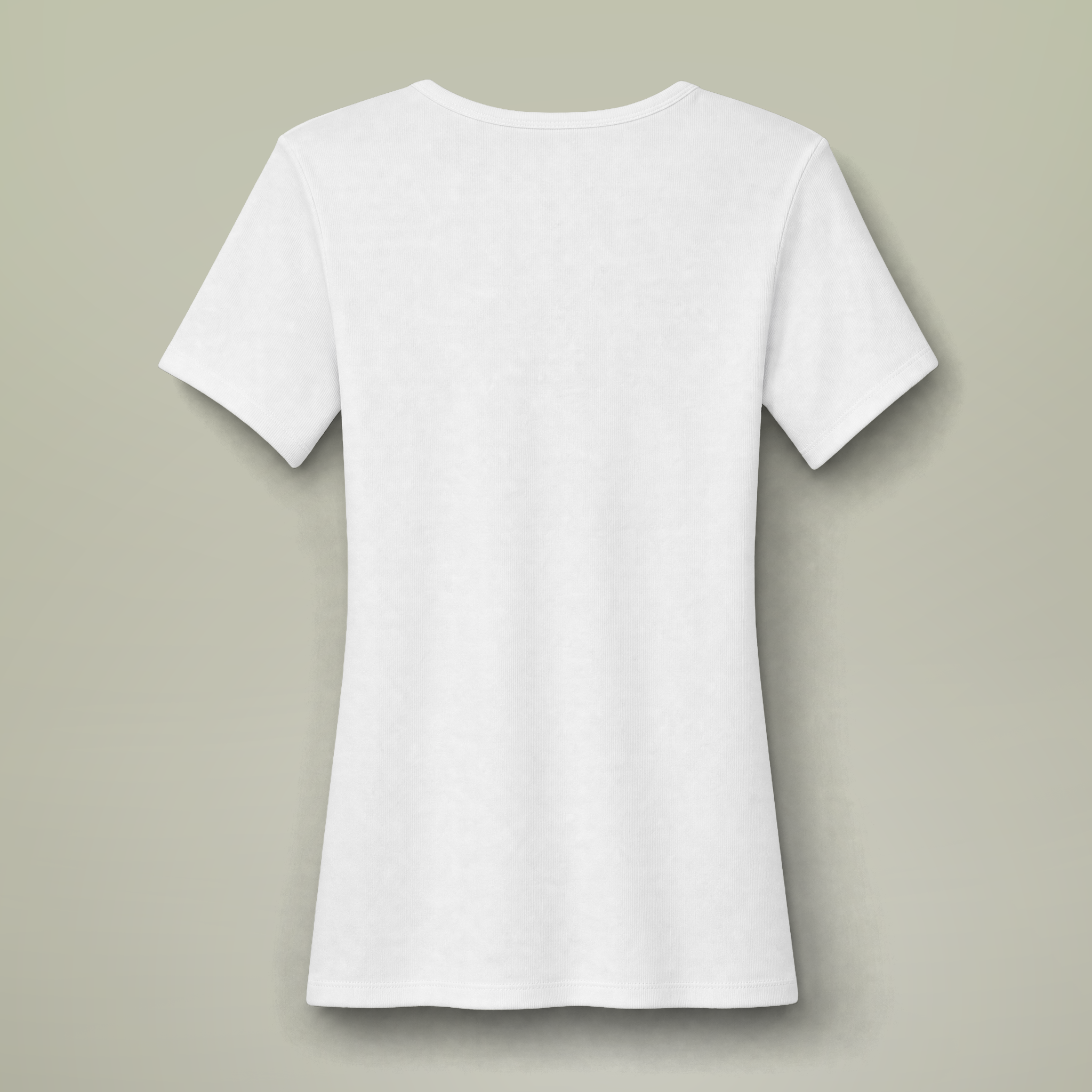 Women's V.I.T. Rib Scoop Neck Tee - Thumbnail Image