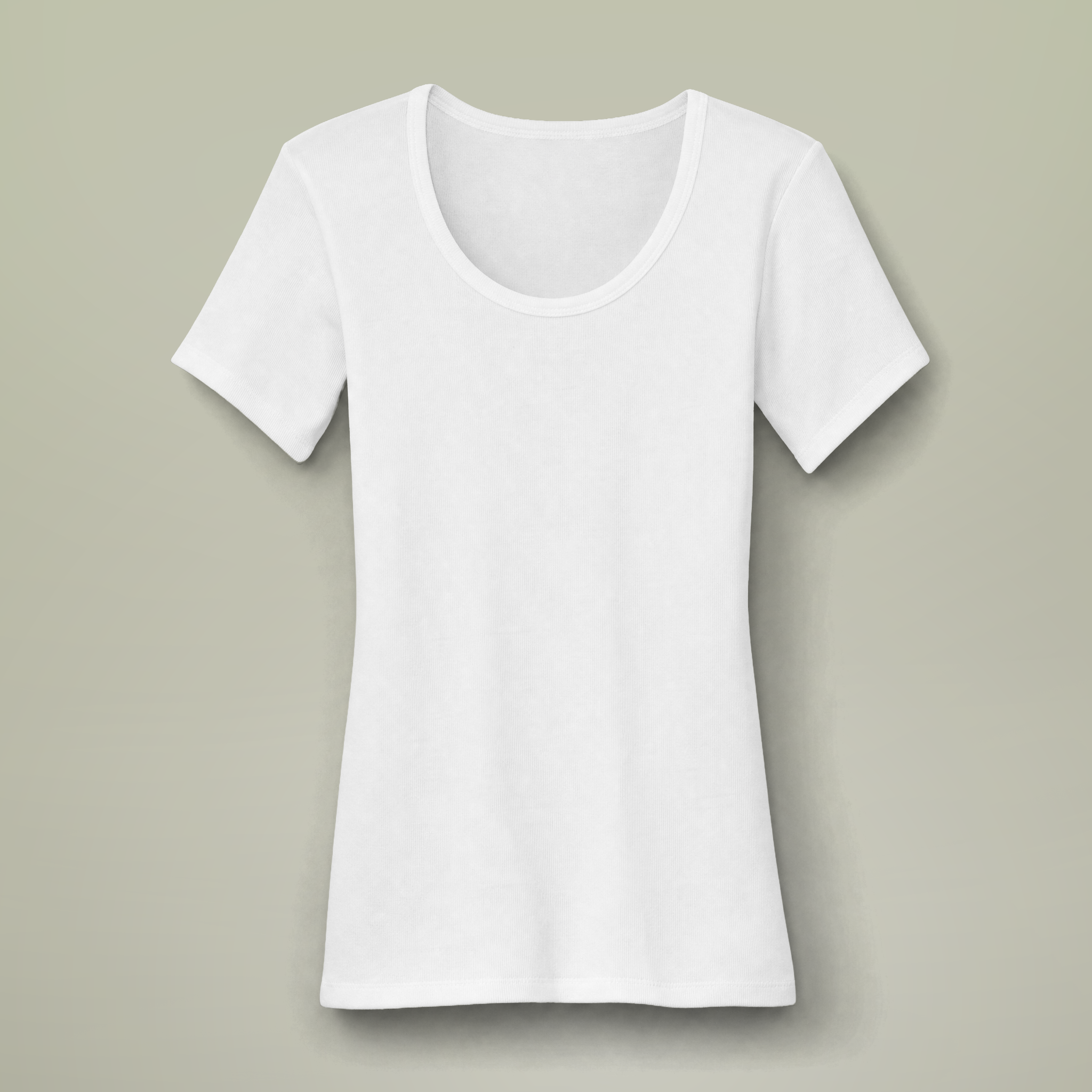 Women's V.I.T. Rib Scoop Neck Tee - Main Image