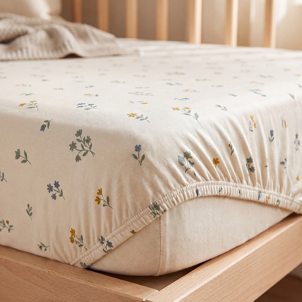 Baby Fitted Crib Sheet - Main Image