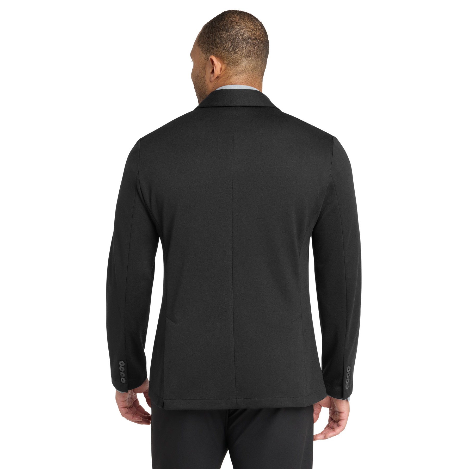 Relaxed Knit Blazer - Thumbnail Image
