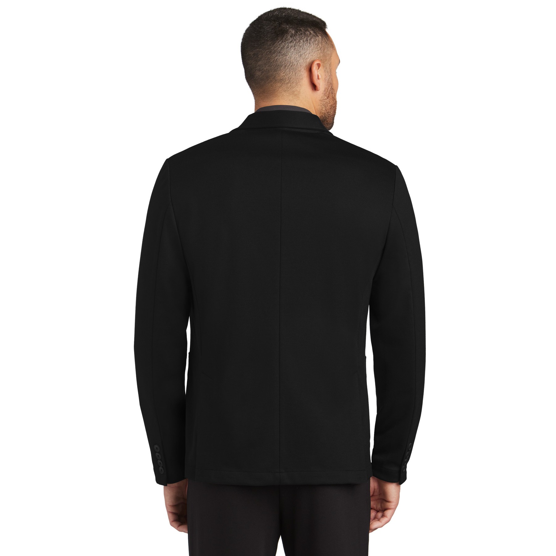 Relaxed Knit Blazer - Thumbnail Image