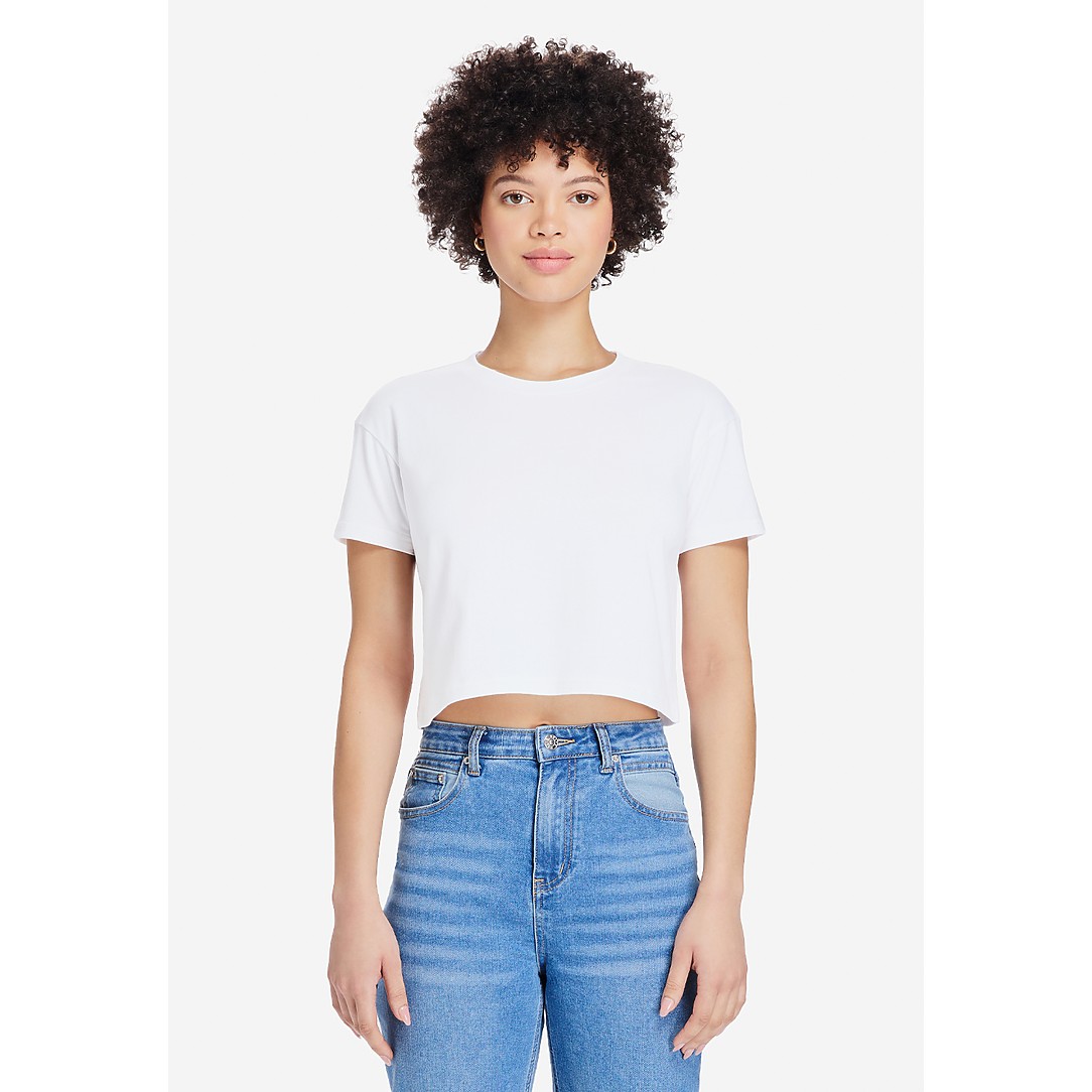 Womens Crop Tee - Thumbnail Image