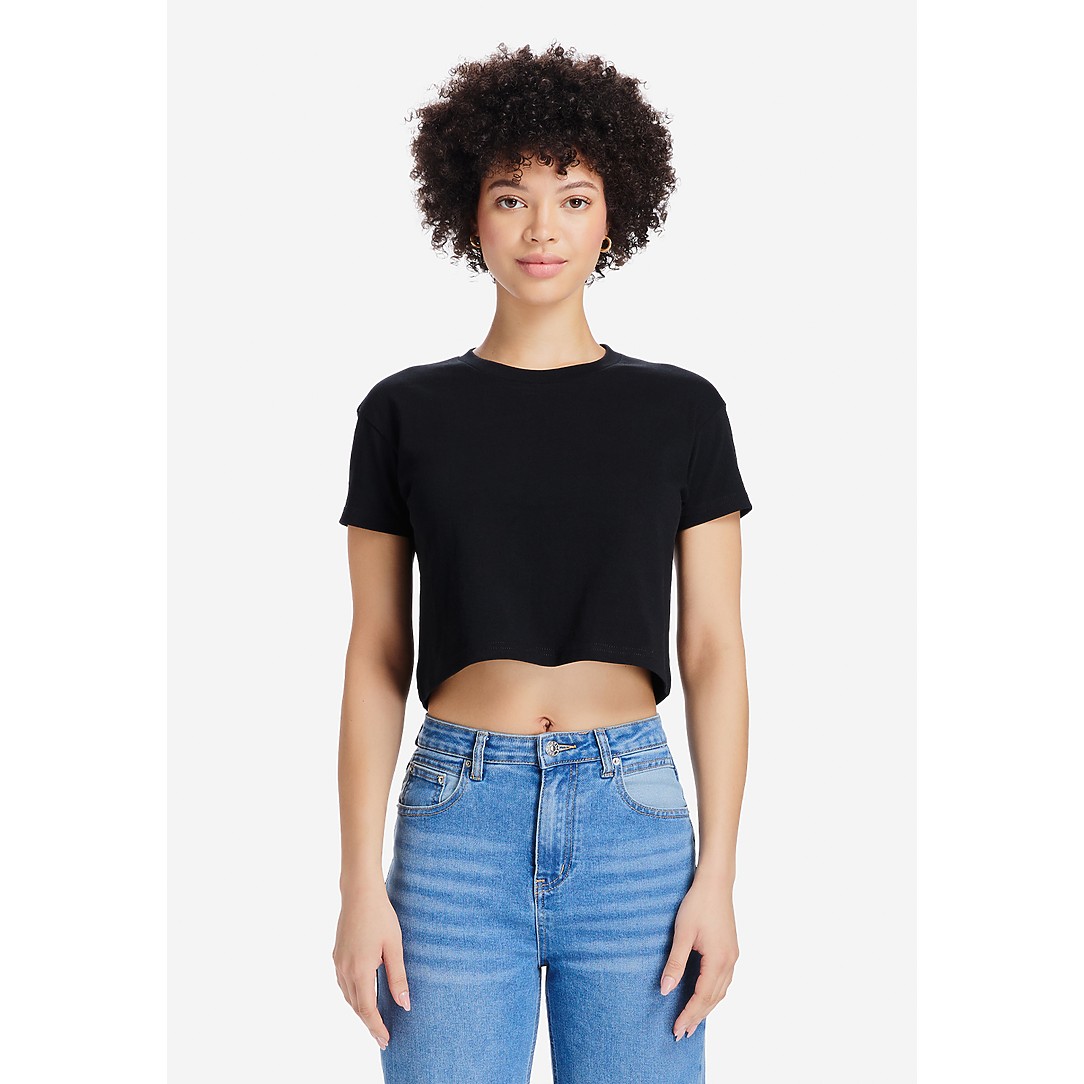 Womens Crop Tee - Thumbnail Image