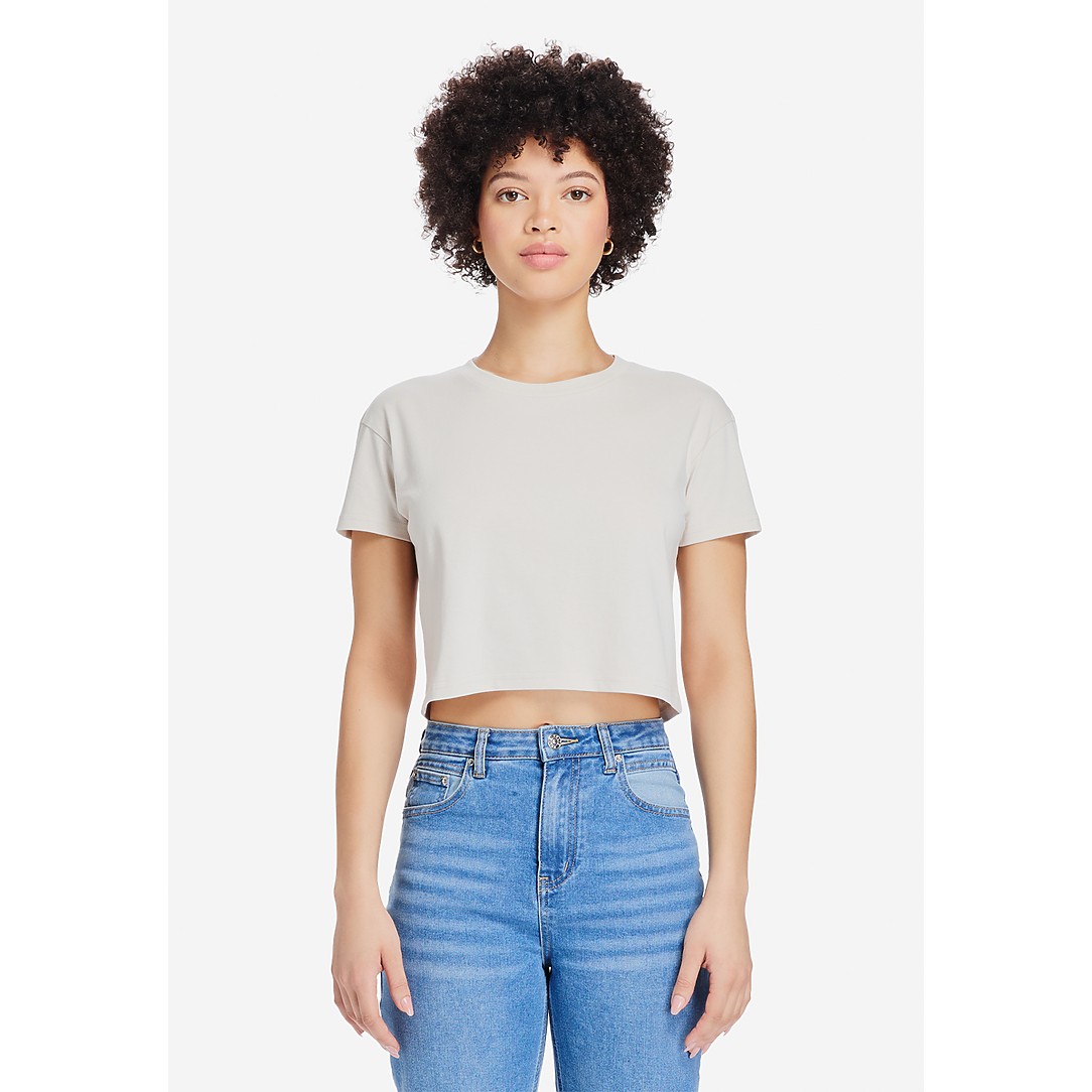 Womens Crop Tee - Thumbnail Image