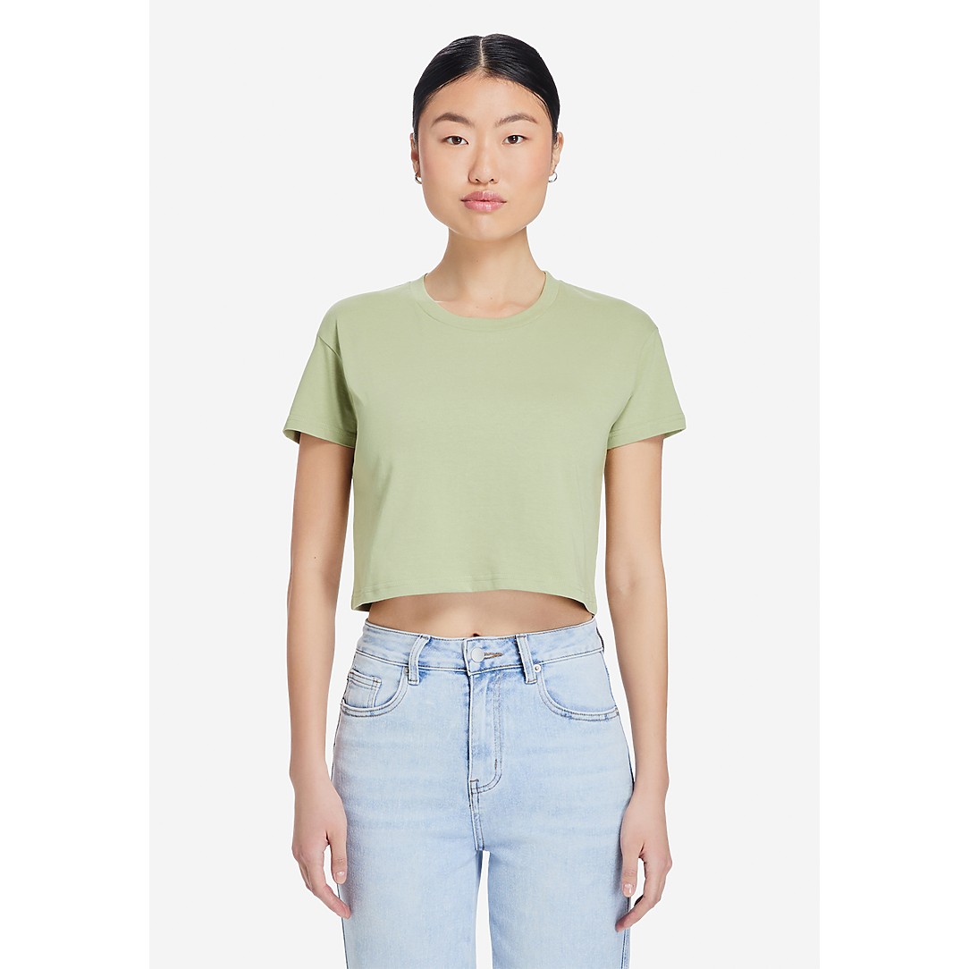Womens Crop Tee - Thumbnail Image