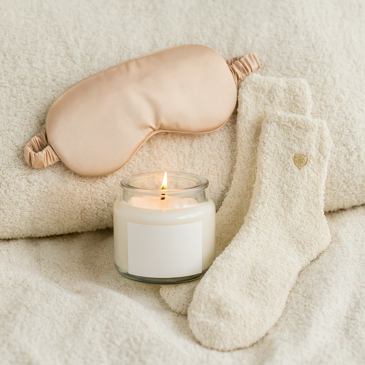Soy Wax Candle & Eye Mask Gift Set - Thumbnail Image