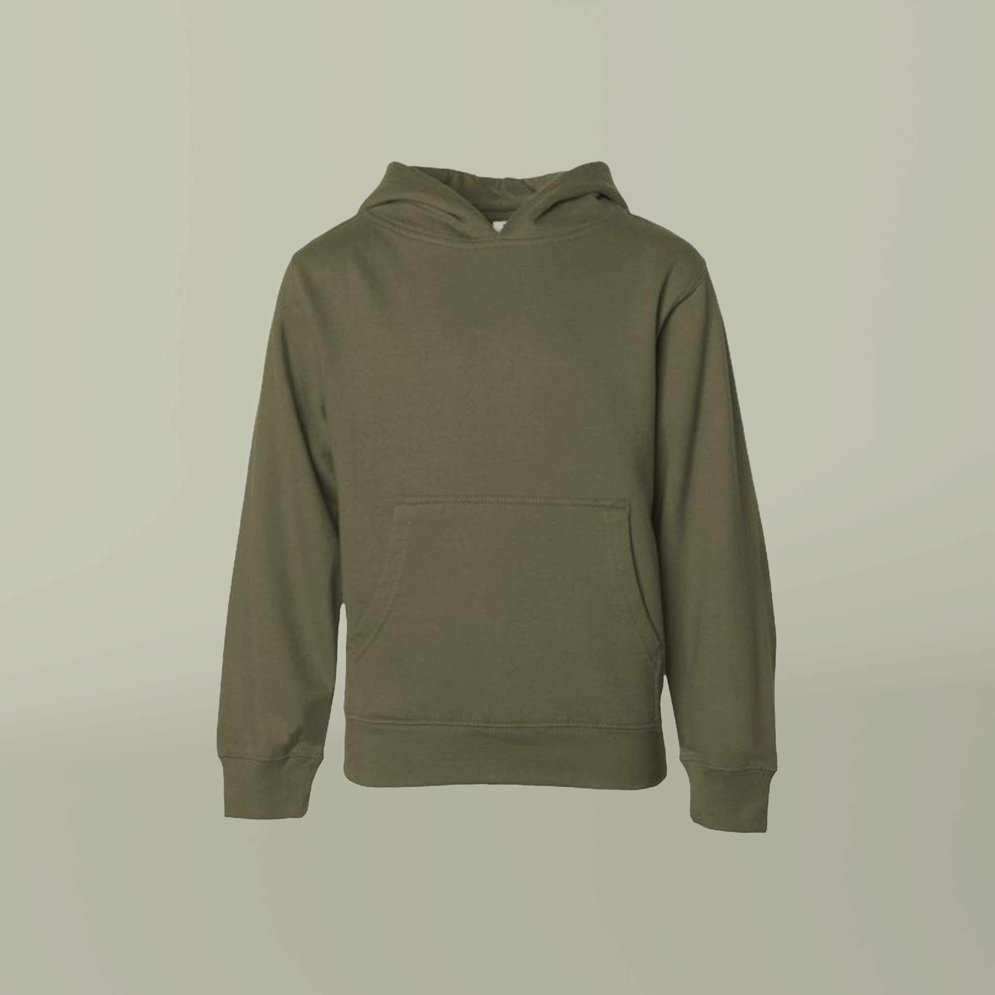 Youth Midweight Hooded Sweatshirt - Thumbnail Image