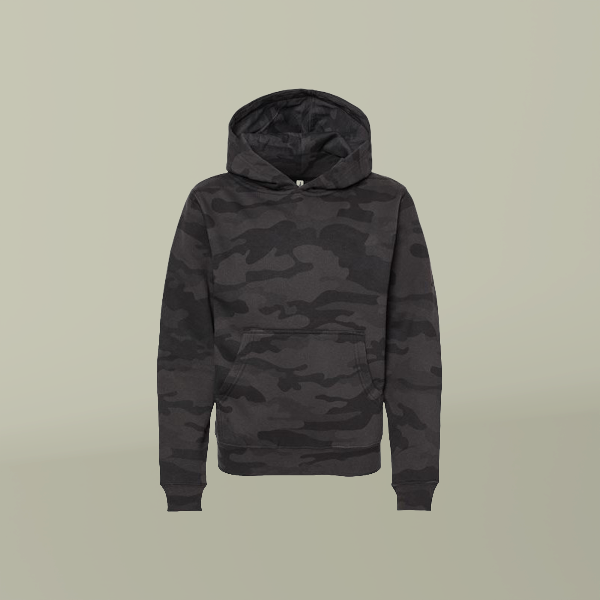 Youth Midweight Hooded Sweatshirt - Thumbnail Image