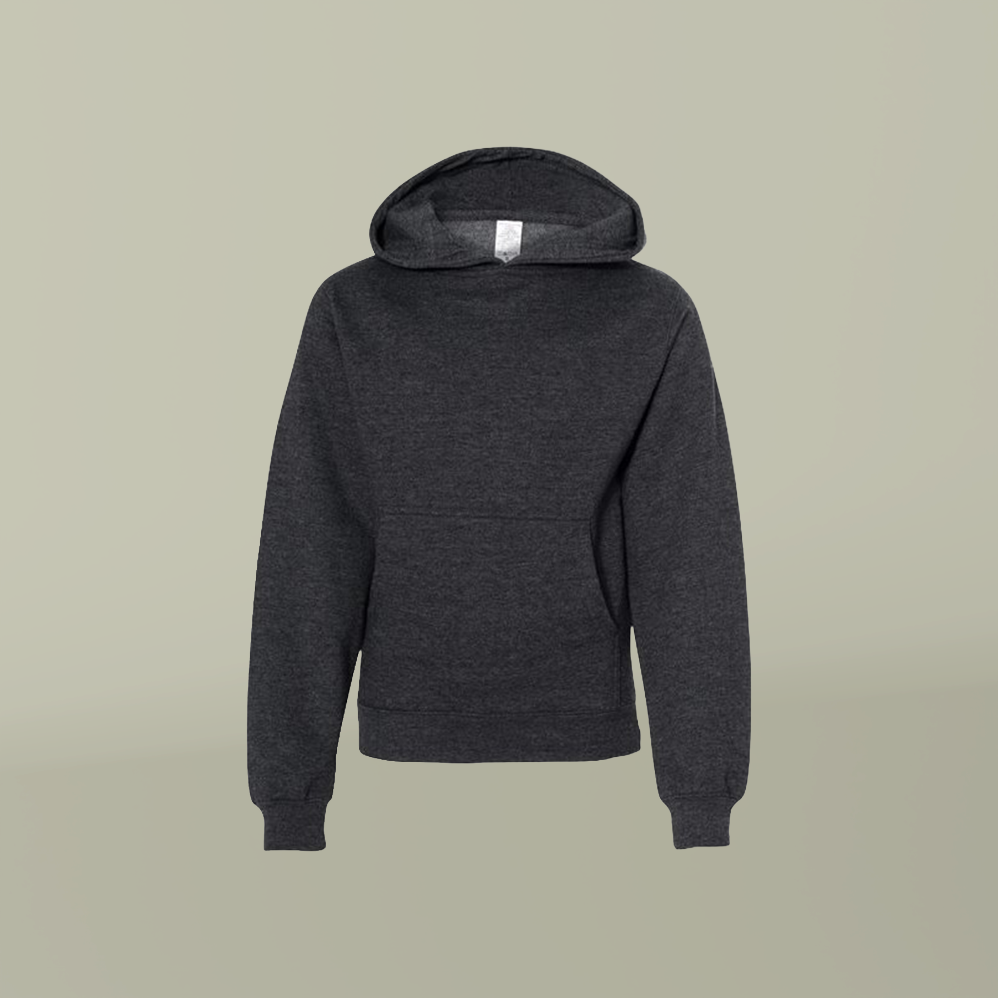 Youth Midweight Hooded Sweatshirt - Thumbnail Image