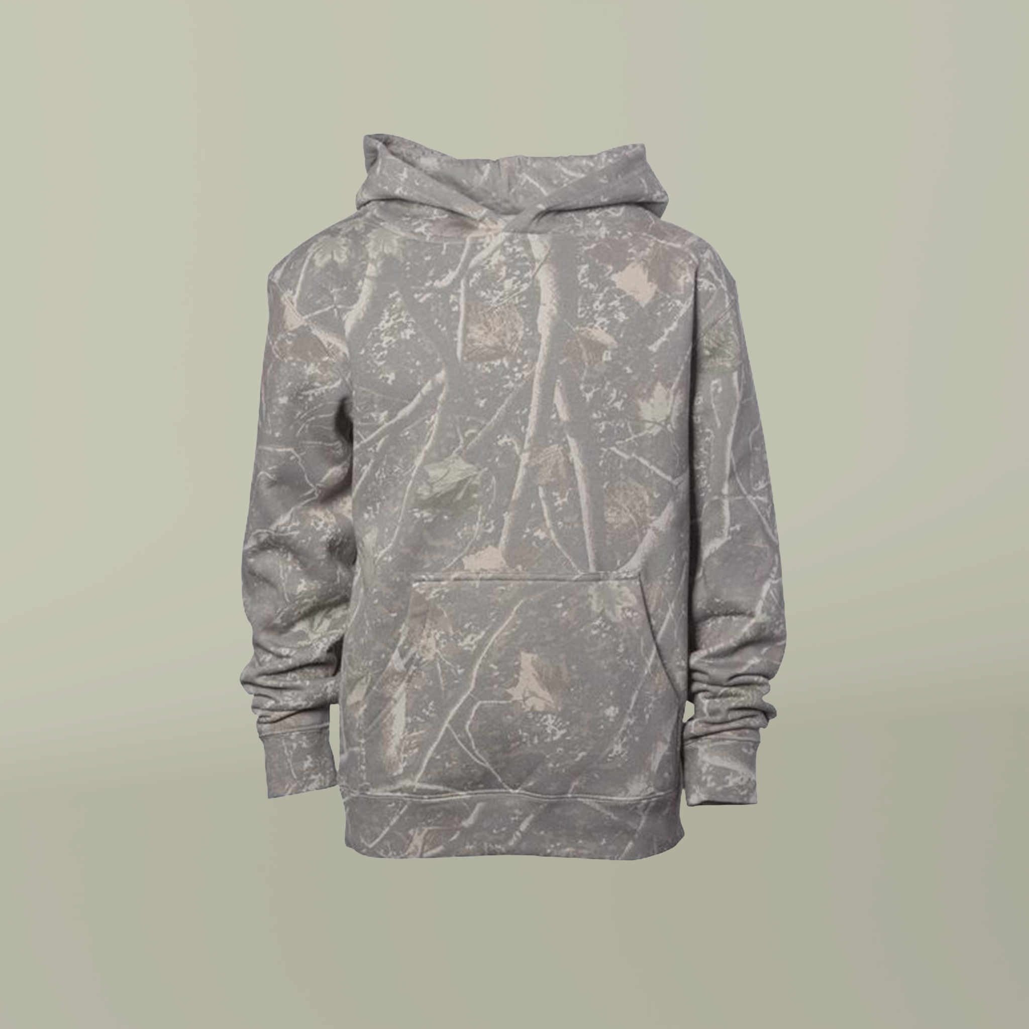Youth Midweight Hooded Sweatshirt - Thumbnail Image