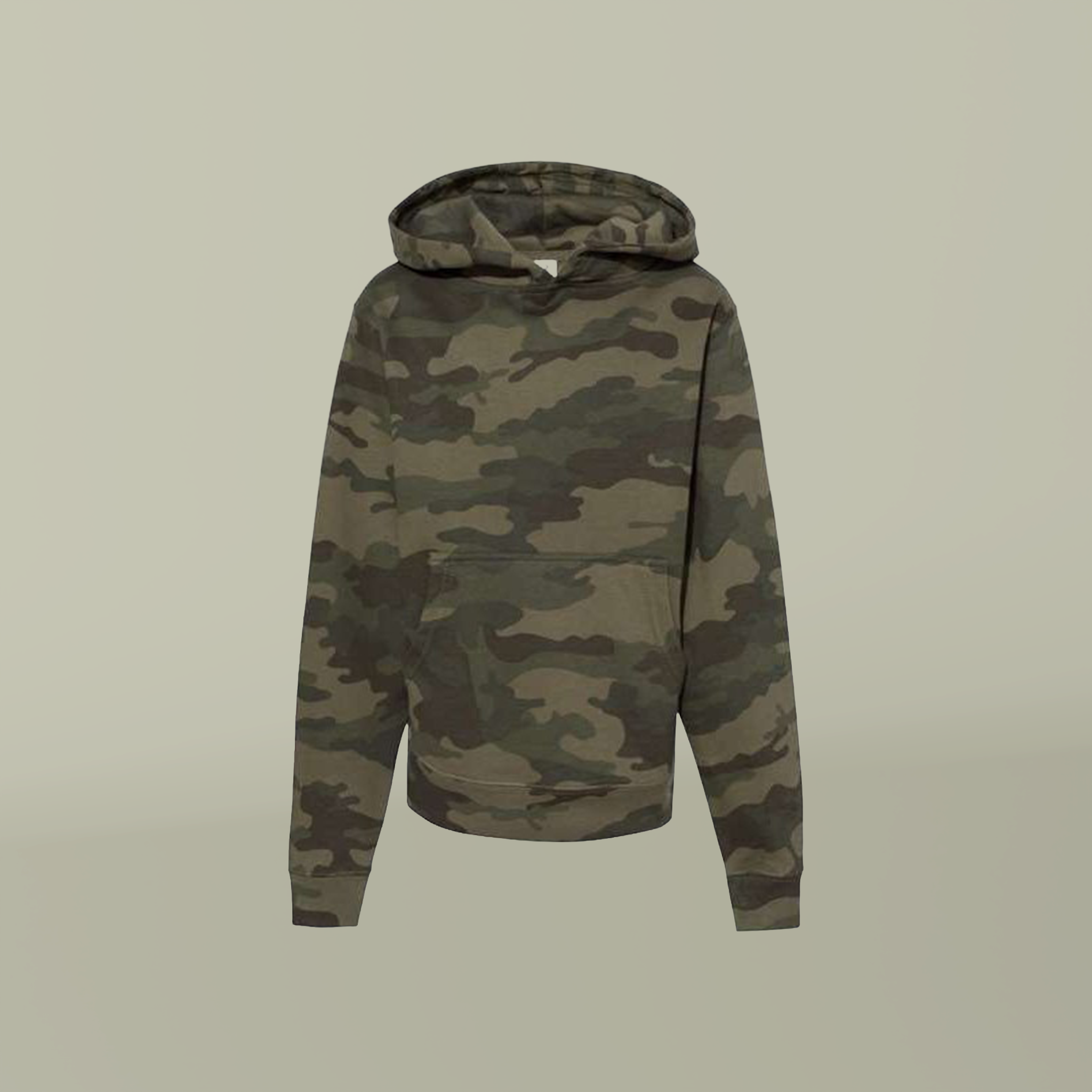 Youth Midweight Hooded Sweatshirt - Thumbnail Image
