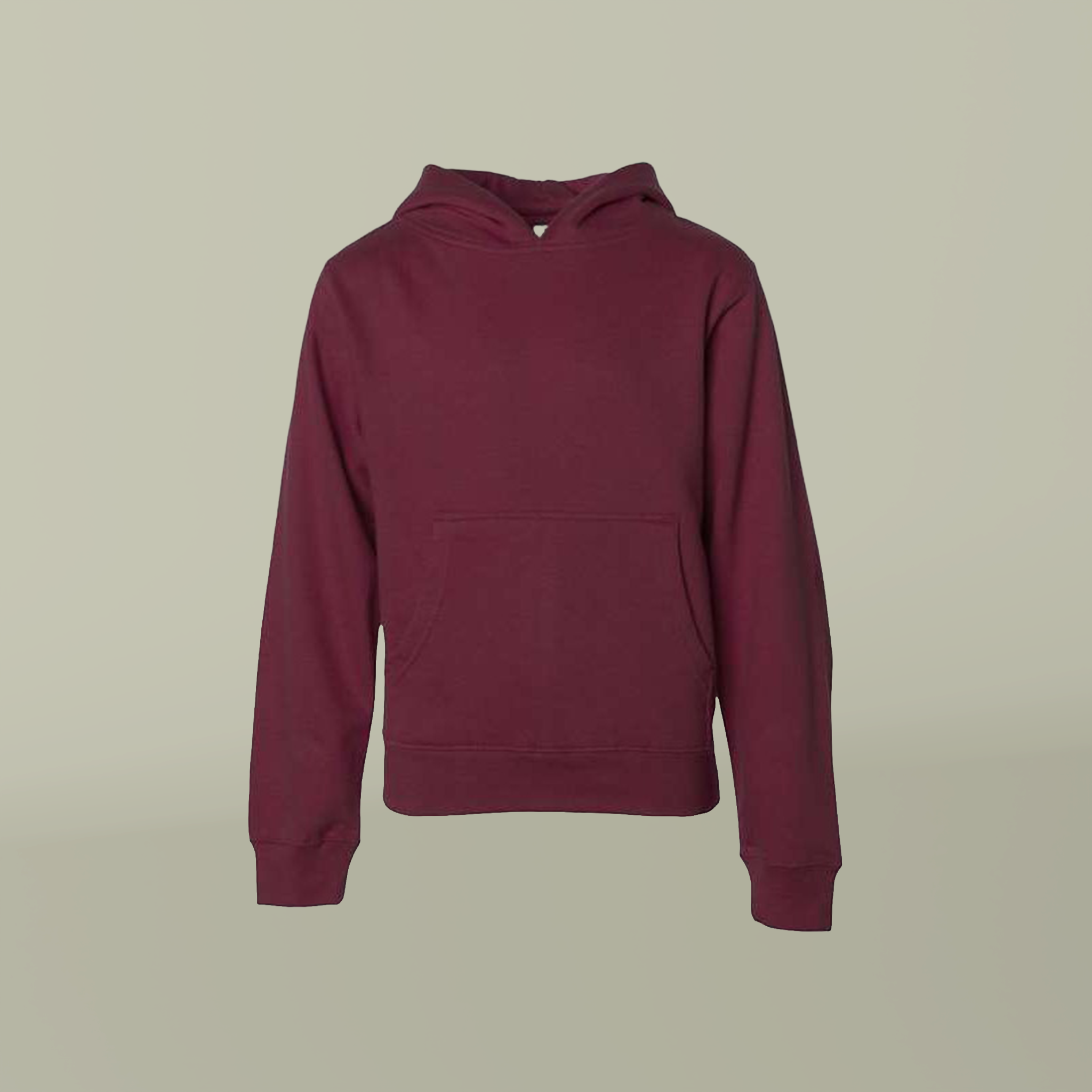 Youth Midweight Hooded Sweatshirt - Thumbnail Image