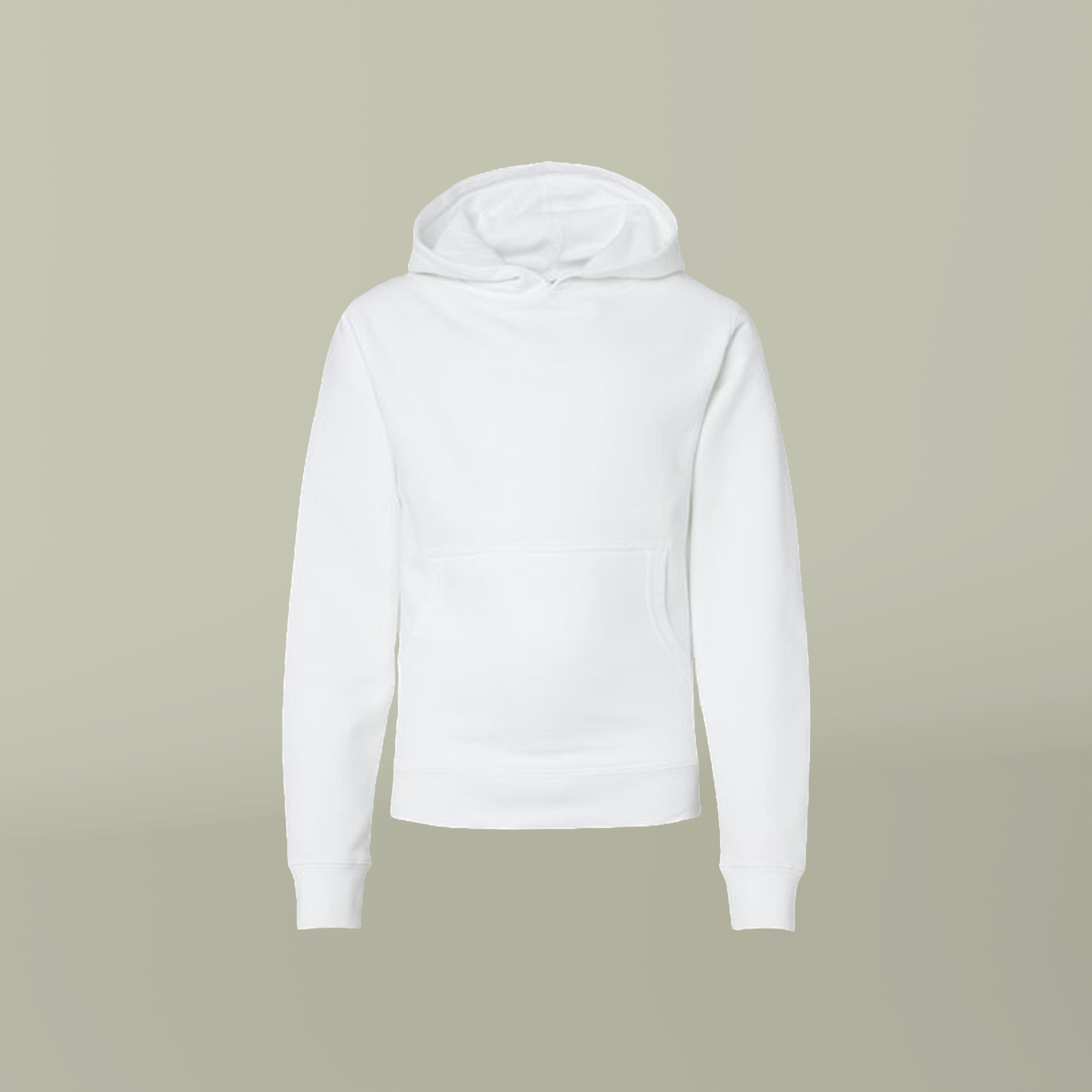Youth Midweight Hooded Sweatshirt - Thumbnail Image