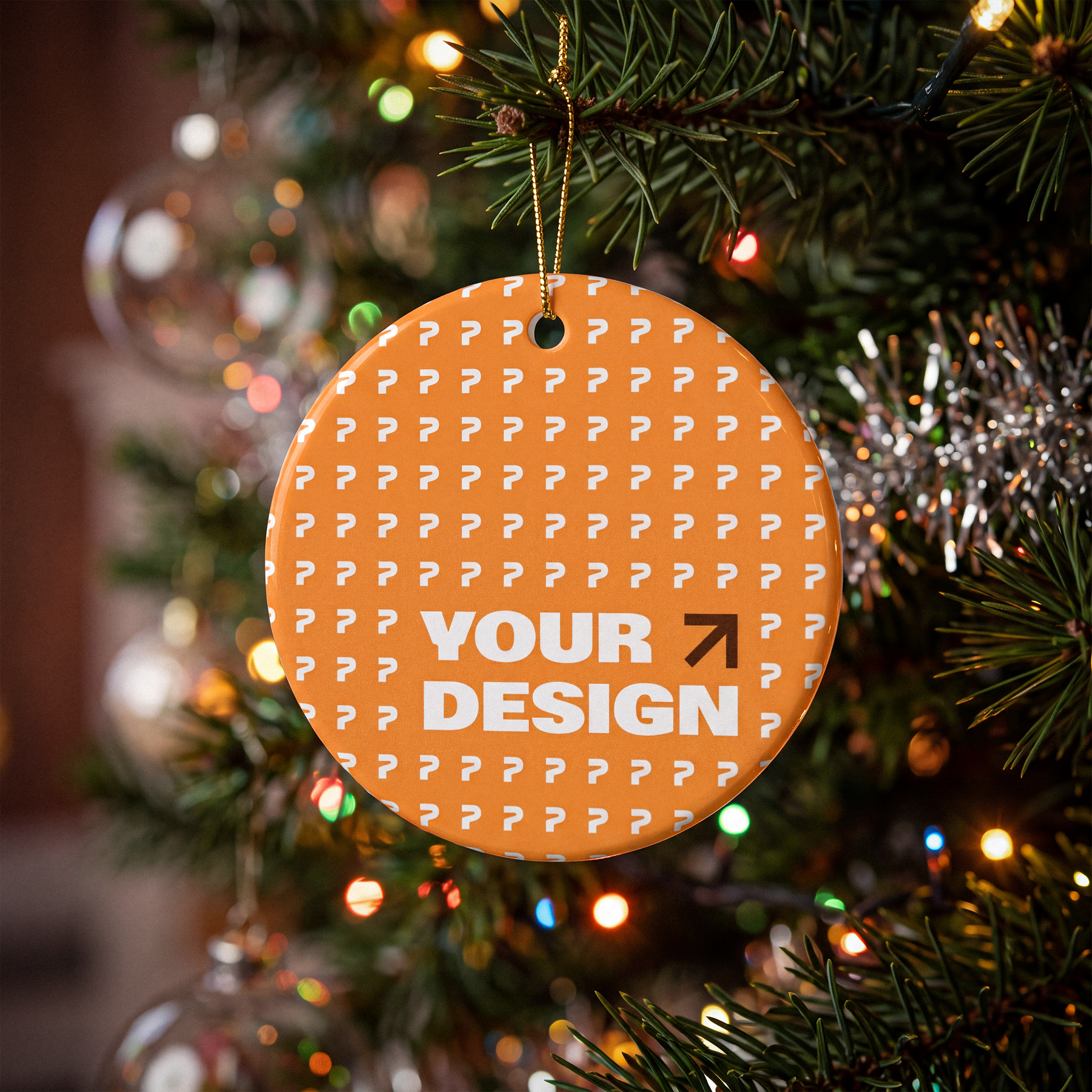 Ceramic Christmas Ornaments (Double-Sided) - Thumbnail Image