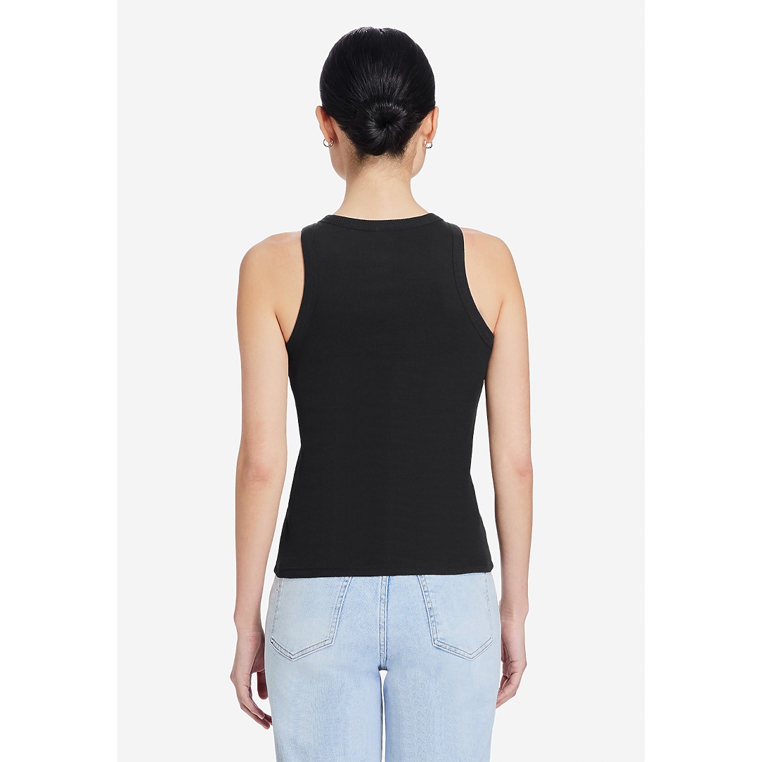 Womens Ribbed Tank - Thumbnail Image