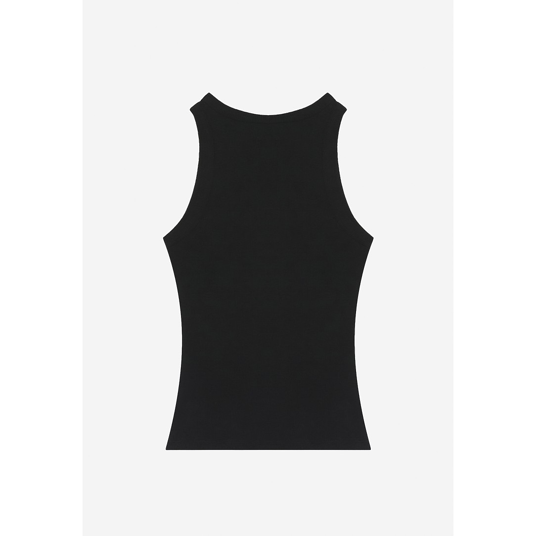 Womens Ribbed Tank - Thumbnail Image