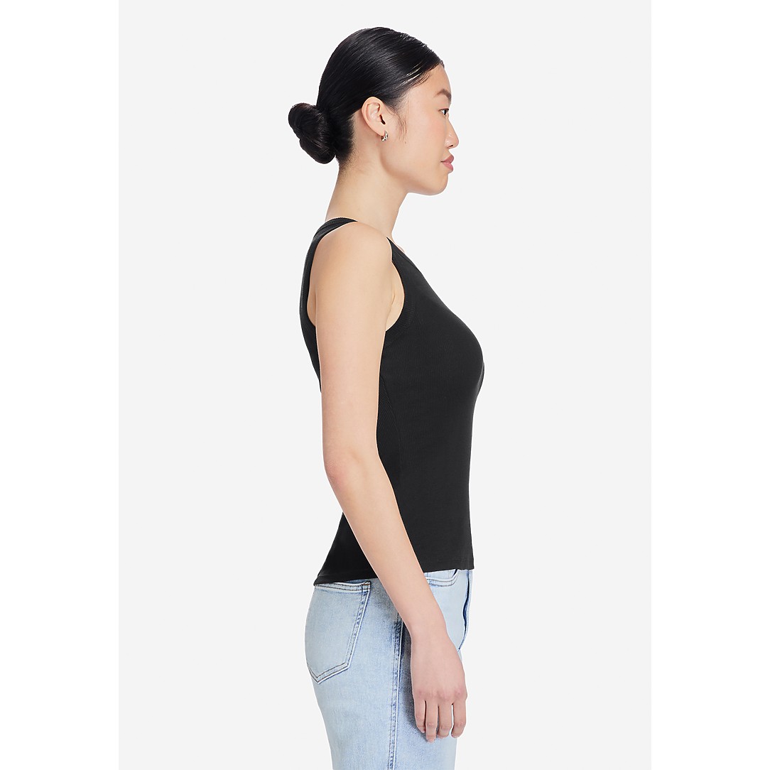 Womens Ribbed Tank - Thumbnail Image