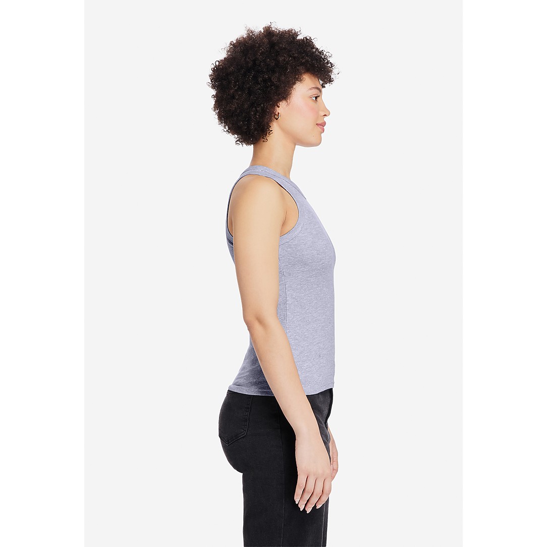 Womens Ribbed Tank - Thumbnail Image