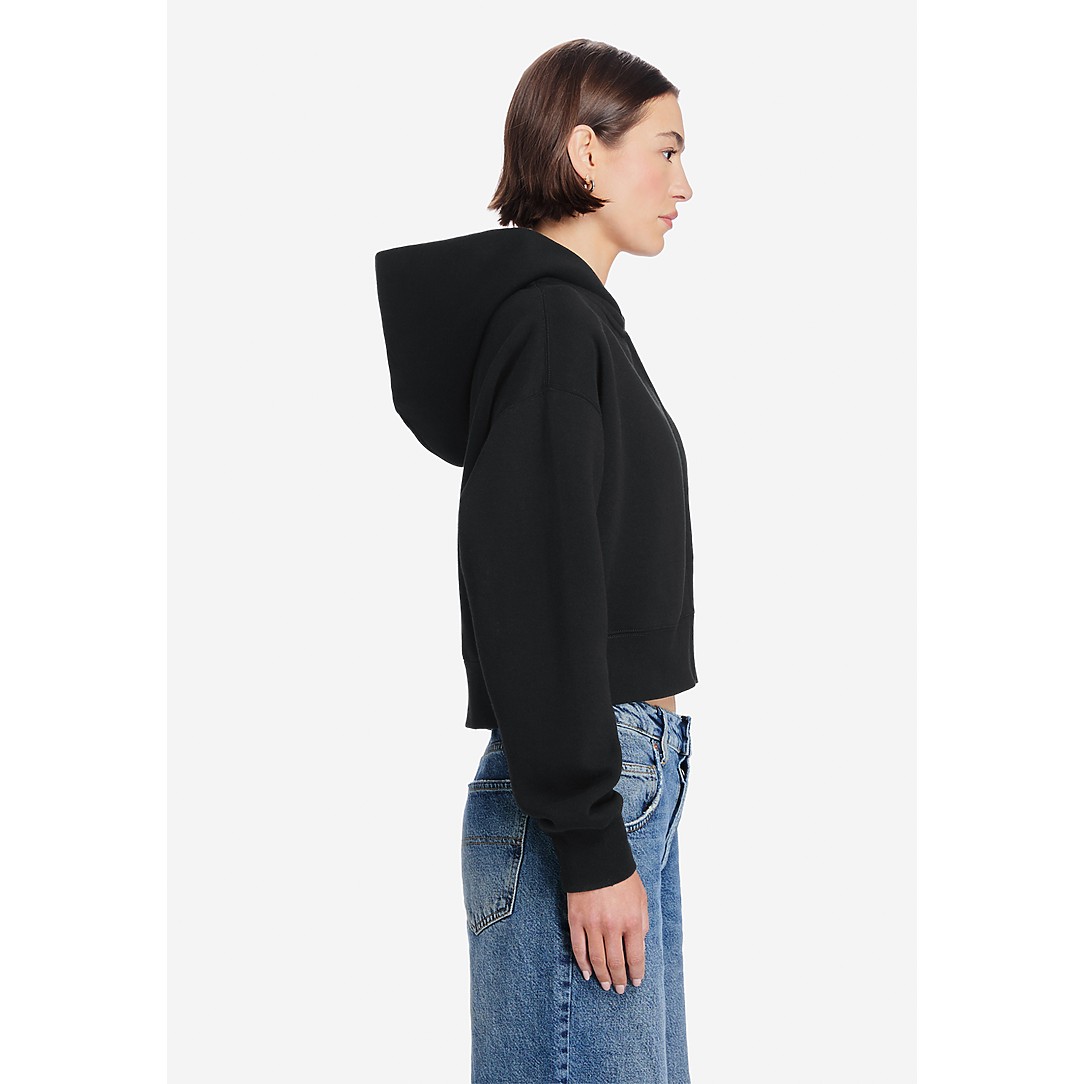 Womens Relaxed Crop Zip - Thumbnail Image