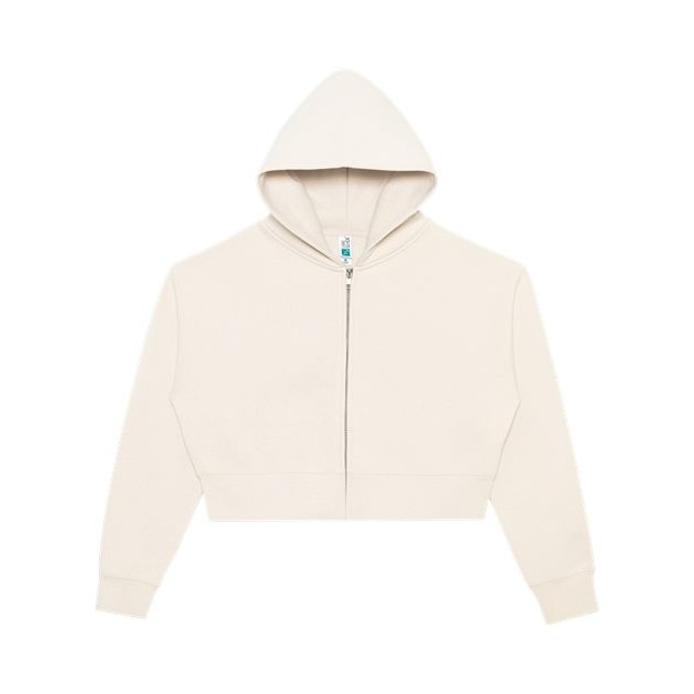 Womens Relaxed Crop Zip - Thumbnail Image